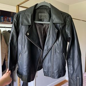 Guess leather jacket